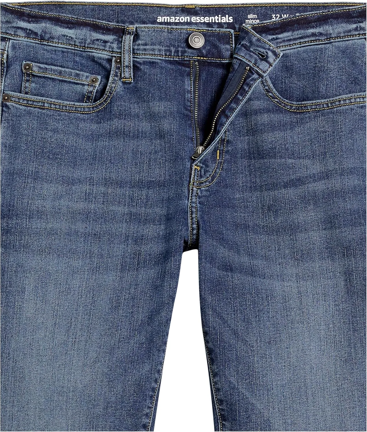 Amazon Essentials Mens Jeans Slim Fit Stretch