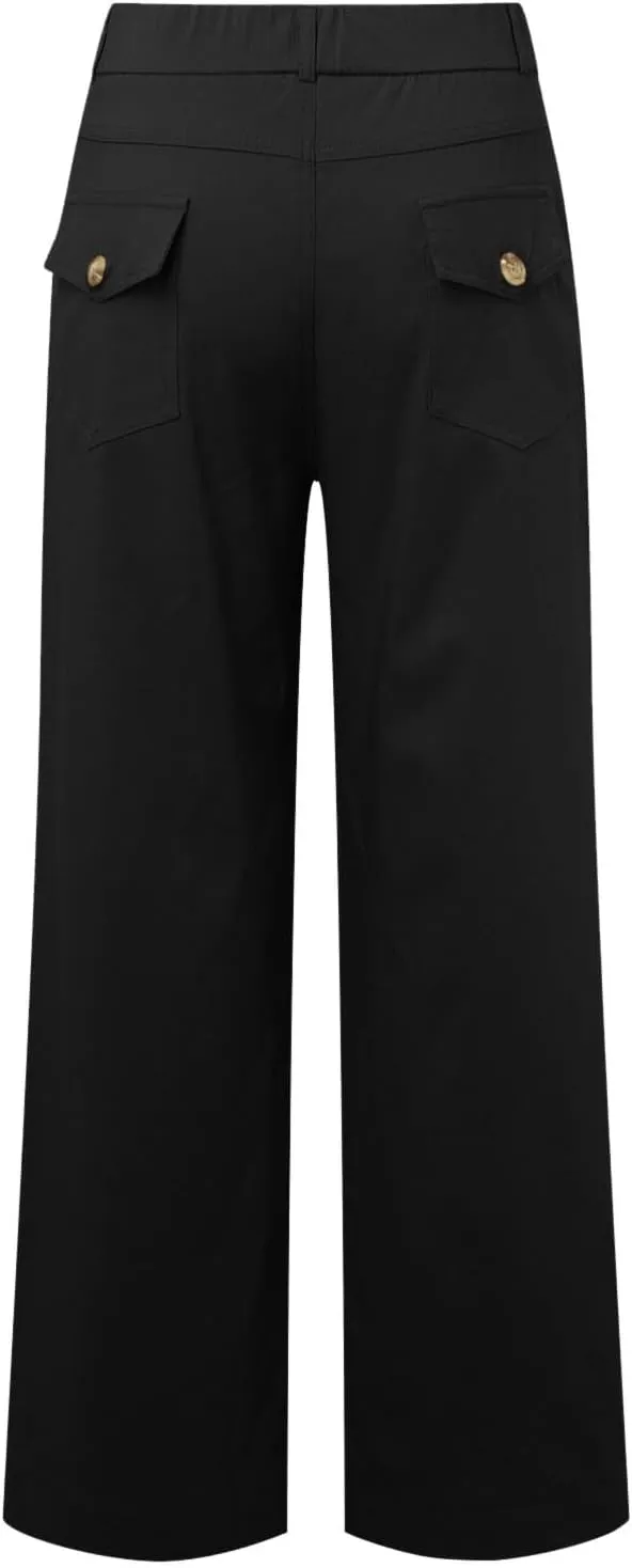 Barrel Pants for Women Winter Rosy Sports Thermal with Pockets Straight Leg Water Resistant