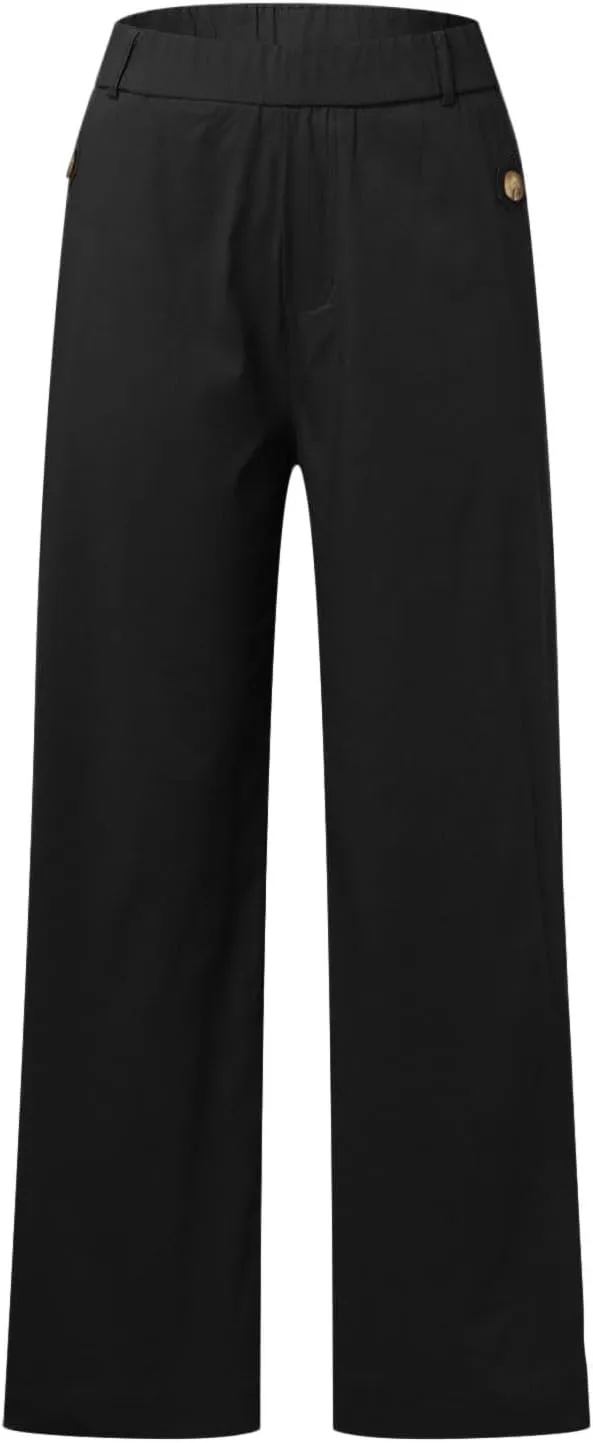 Barrel Pants for Women Winter Rosy Sports Thermal with Pockets Straight Leg Water Resistant