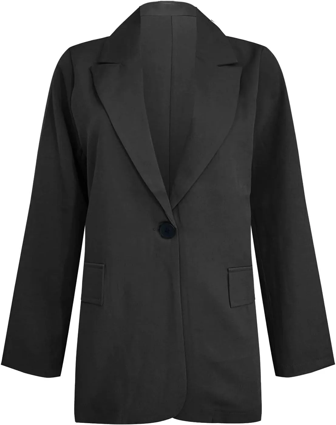 Business Casual Pant Suits Womens 2 Piece Outfits Dressy Casual Long Sleeve Blazer Sets Plus Size Wide Pants Suit Set