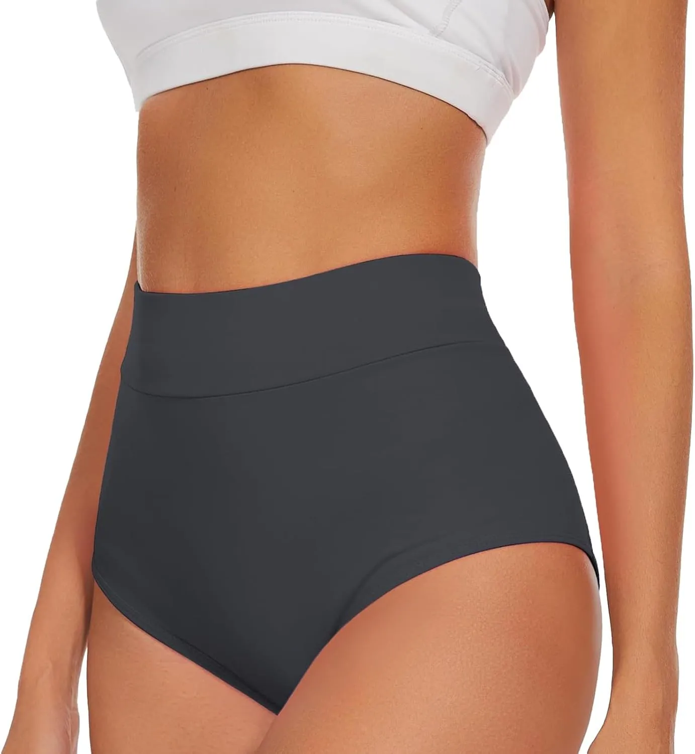 Buttery Soft Shorts Women's Spring and Summer High Waisted Contrasting Pants Tight Fitting Hip Scrunch Butt Lifting
