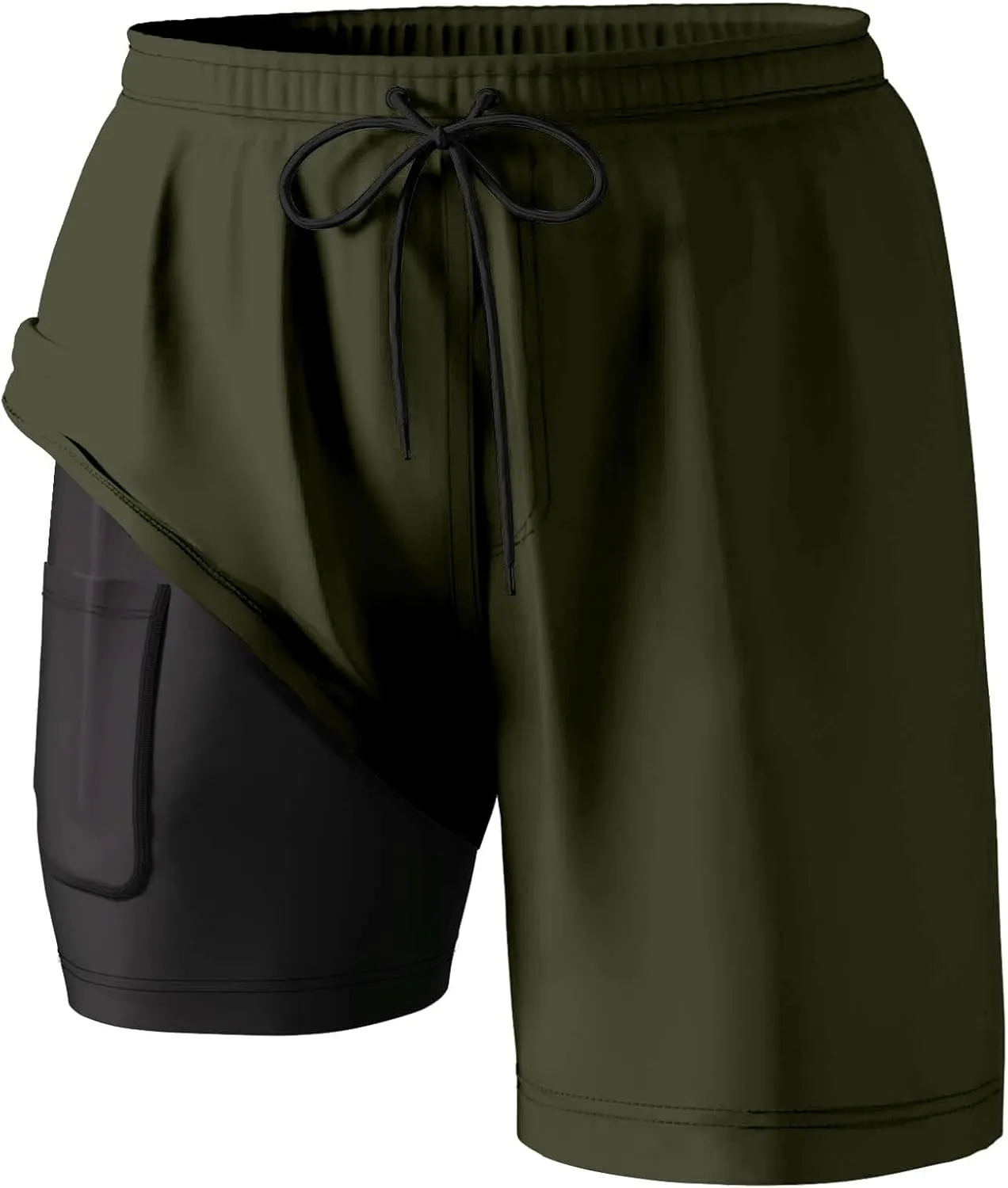 Cargo Work Trousers Men Beach Casual Pull On Pants Gym Athletic Sweatpants Pockets Joggers Jog Pants Trousers