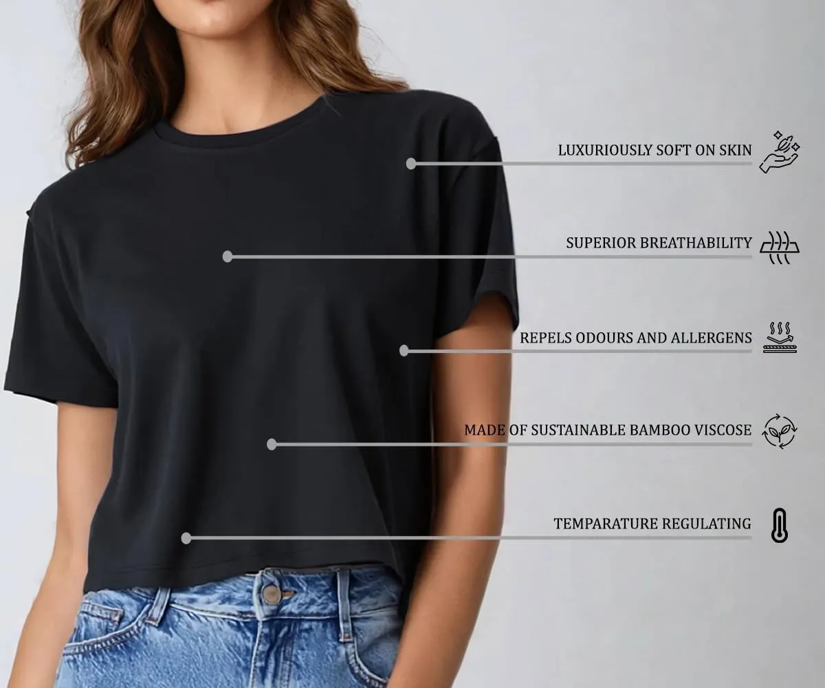 Crop Tops for Women Cotton, Women's Short Sleeve Crop Tops, Casual Cropped T-Shirt, Yoga Gym Workout Crop, Athletic Wear
