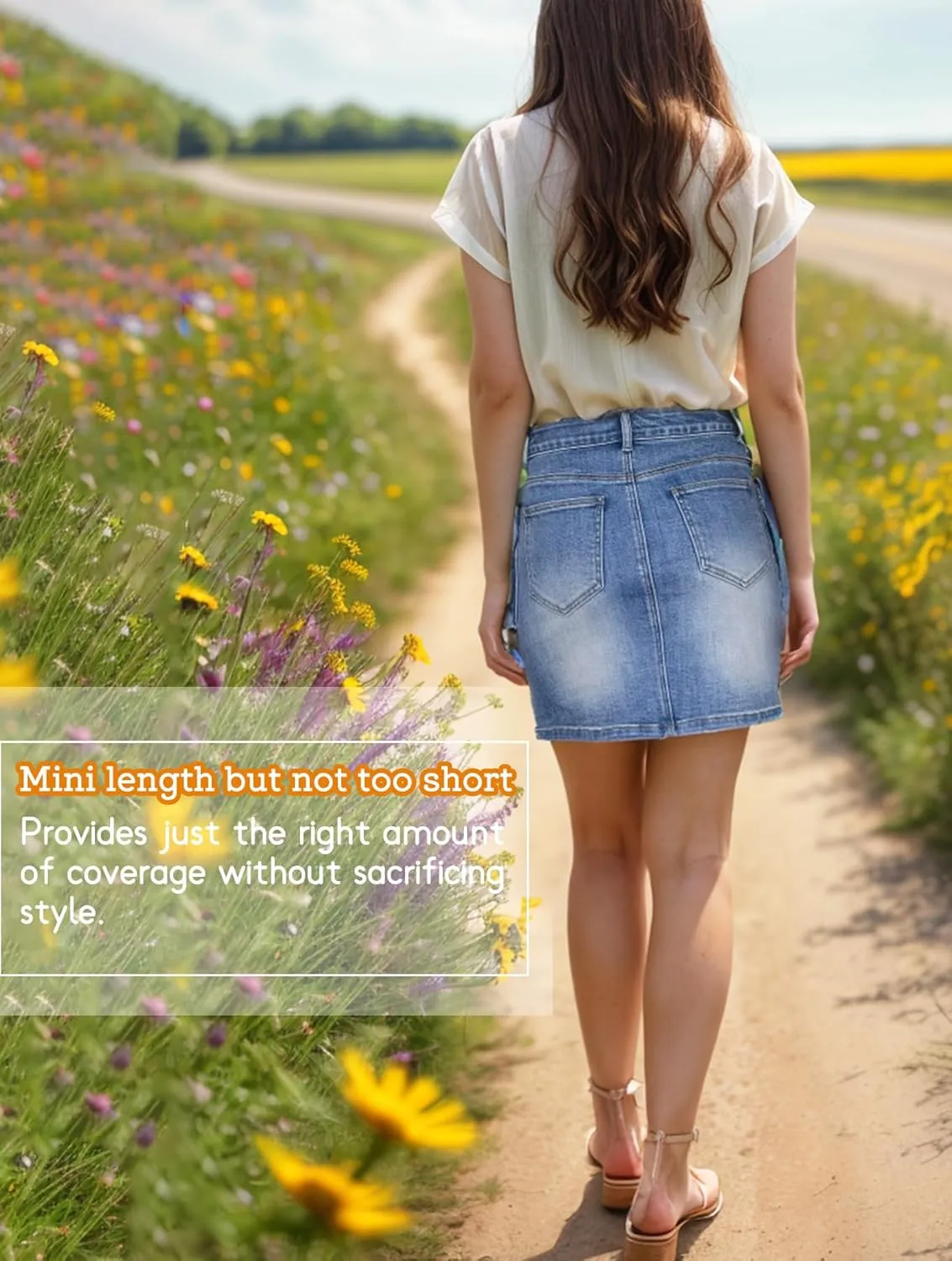Denim Cargo Skirt for Women High Waisted Mini Jean Skirt with Pockets Cute Short Skirts for Women