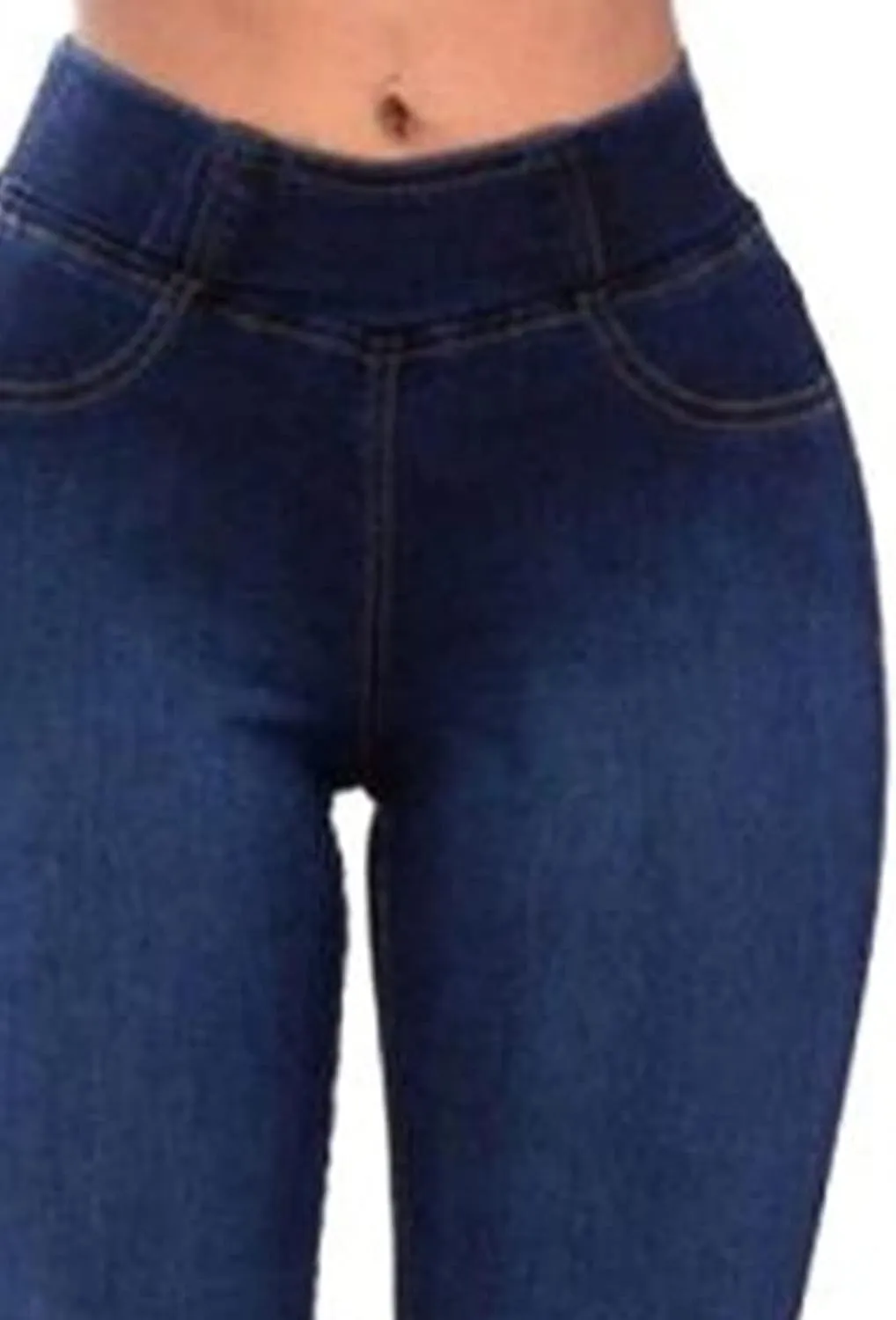 DGHM-JLMY Ladies Plus Size Pencil Sculpting Slim Jeans Stretch High Waisted Ripped Jean Casual Skinny Jegging Trousers Zipper