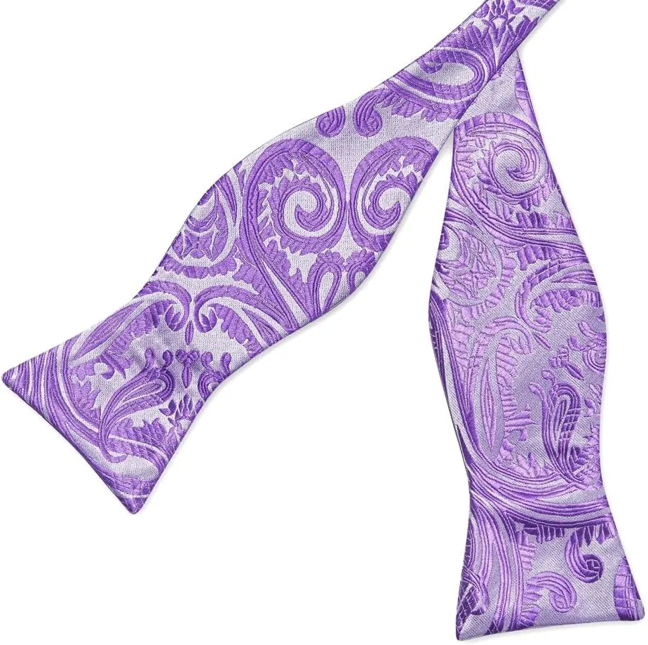 Floral Silk Self-tie Bowties for Man Wedding Accessories Knots Men Groom Bow Ties Hankychief Cufflinks