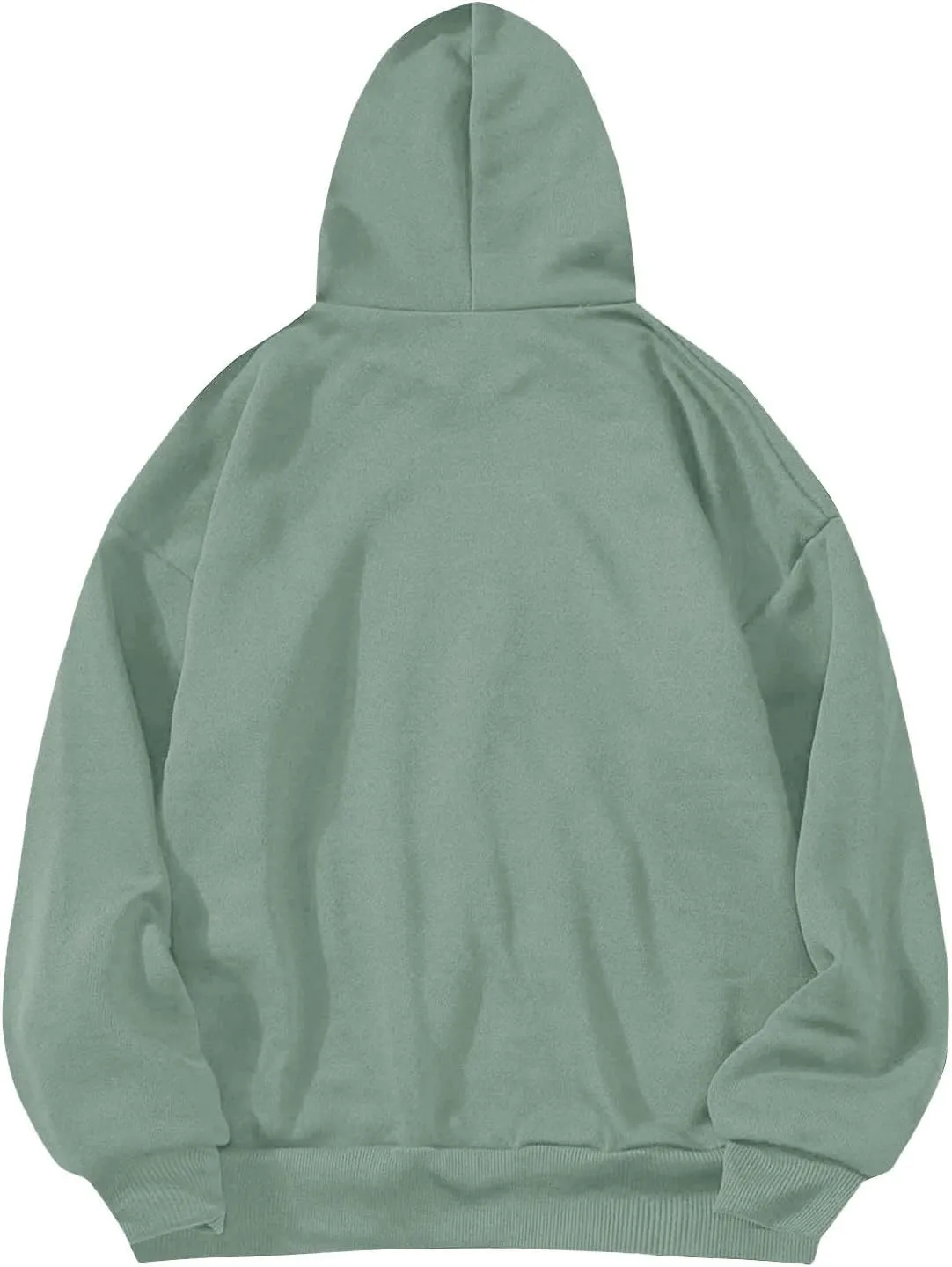 Hoodies for Women Fleece Long Sleeve Crew Neck Oversized Sweatshirts Casual Fall Pullover Sweaters with Pockets