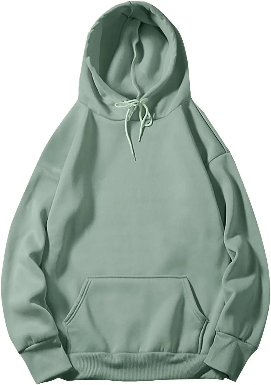 Hoodies for Women Fleece Long Sleeve Crew Neck Oversized Sweatshirts Casual Fall Pullover Sweaters with Pockets