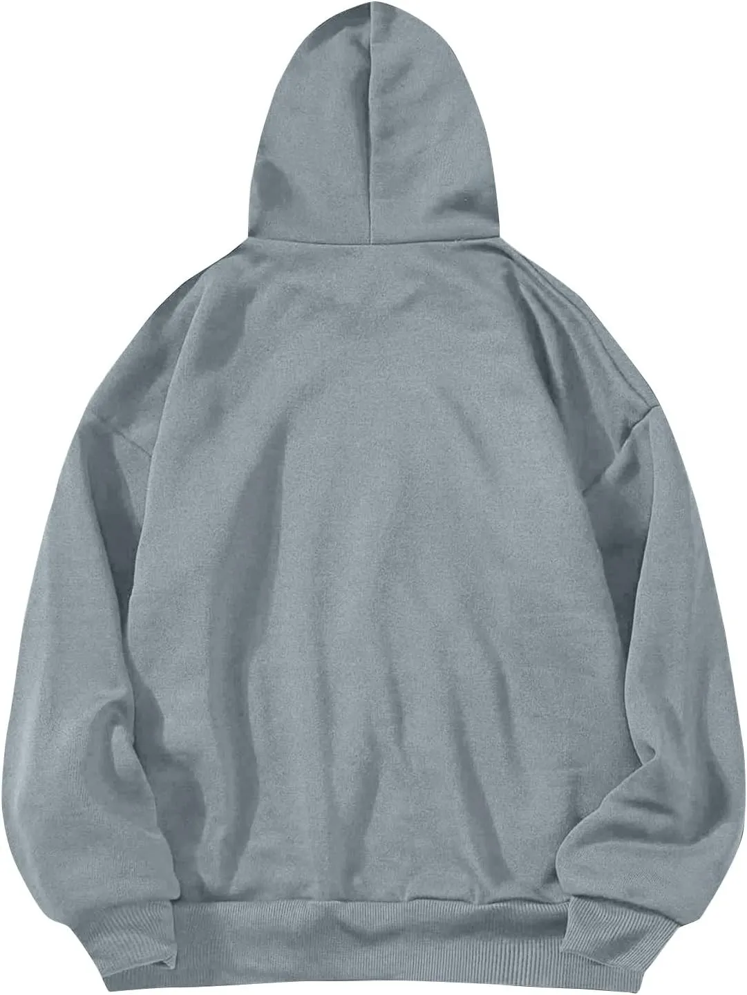 Hoodies for Women Fleece Long Sleeve Crew Neck Oversized Sweatshirts Casual Fall Pullover Sweaters with Pockets