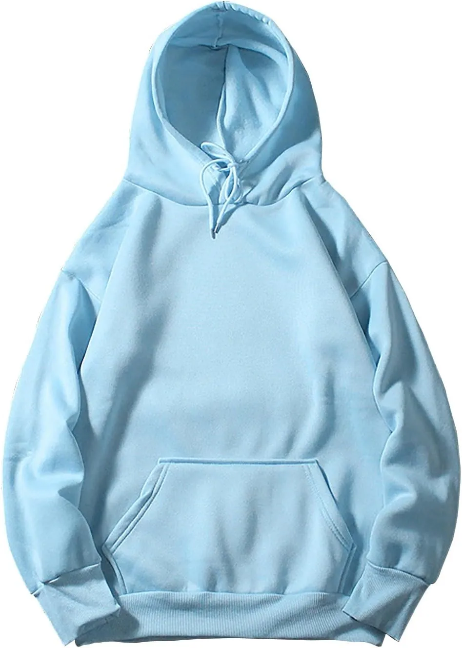 Hoodies for Women Fleece Long Sleeve Crew Neck Oversized Sweatshirts Casual Fall Pullover Sweaters with Pockets