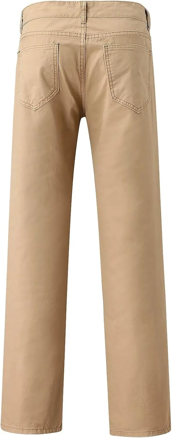 Jeans Men Relaxed Fit Flex Men's Jeans Men's Mid-Waist Zip Men's Pants Mens Jean Men Jeans Relaxed Fit Relaxed Fit