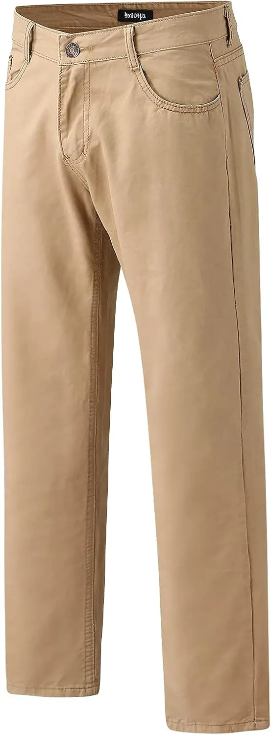 Jeans Men Relaxed Fit Flex Men's Jeans Men's Mid-Waist Zip Men's Pants Mens Jean Men Jeans Relaxed Fit Relaxed Fit