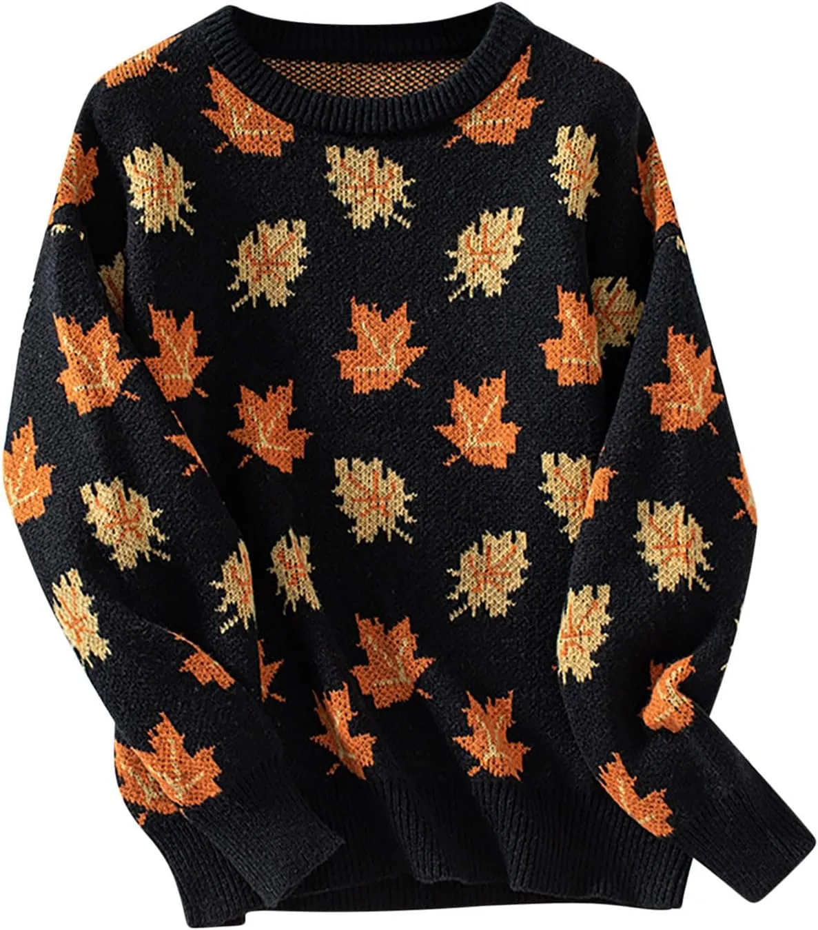 Lastesso Sweaters for Women Cute Chunky Knit Sweater Casual Crewneck Long Sleeve Fall Winter Fashion Vacation Clothes