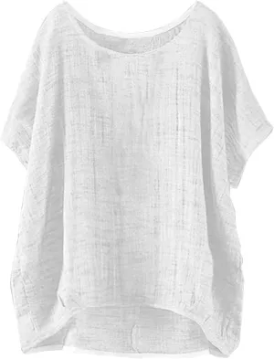 Linen Shirts for Women Summer 2025 Plus Size Short Sleeve V Neck Shirts Solid Cotton Blend Tee Tops Shirt Loose Fit