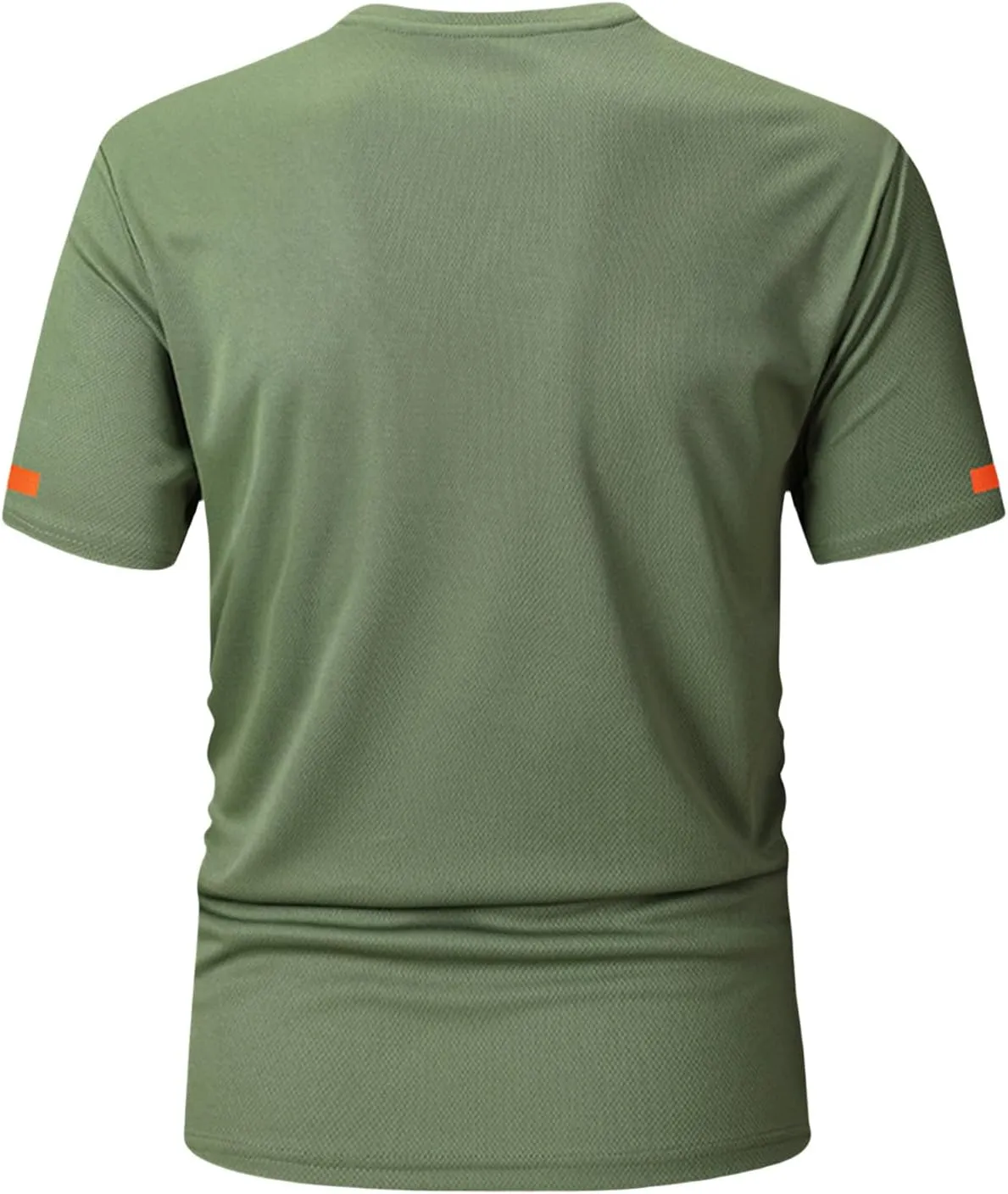 Men's Athletic T Shirts Crewneck Short Sleeve Stretch Tees Gym Workout Basic Tees Regular Fit Fitness Pullover Tops