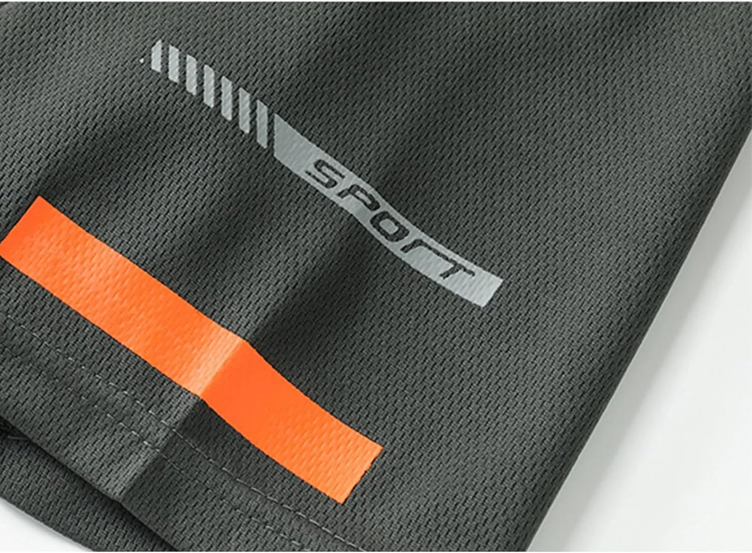 Men's Athletic T Shirts Crewneck Short Sleeve Stretch Tees Gym Workout Basic Tees Regular Fit Fitness Pullover Tops