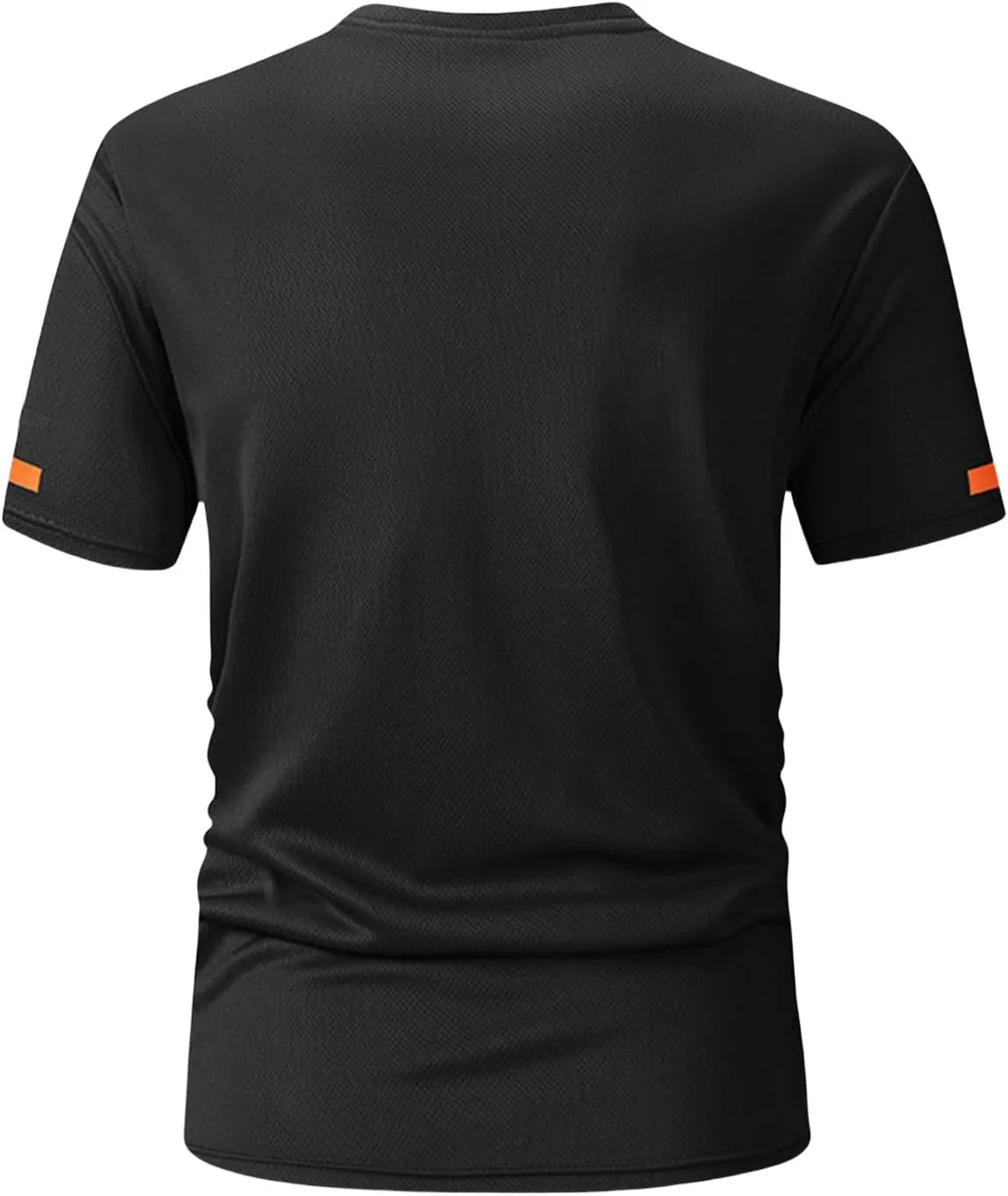 Men's Athletic T Shirts Crewneck Short Sleeve Stretch Tees Gym Workout Basic Tees Regular Fit Fitness Pullover Tops