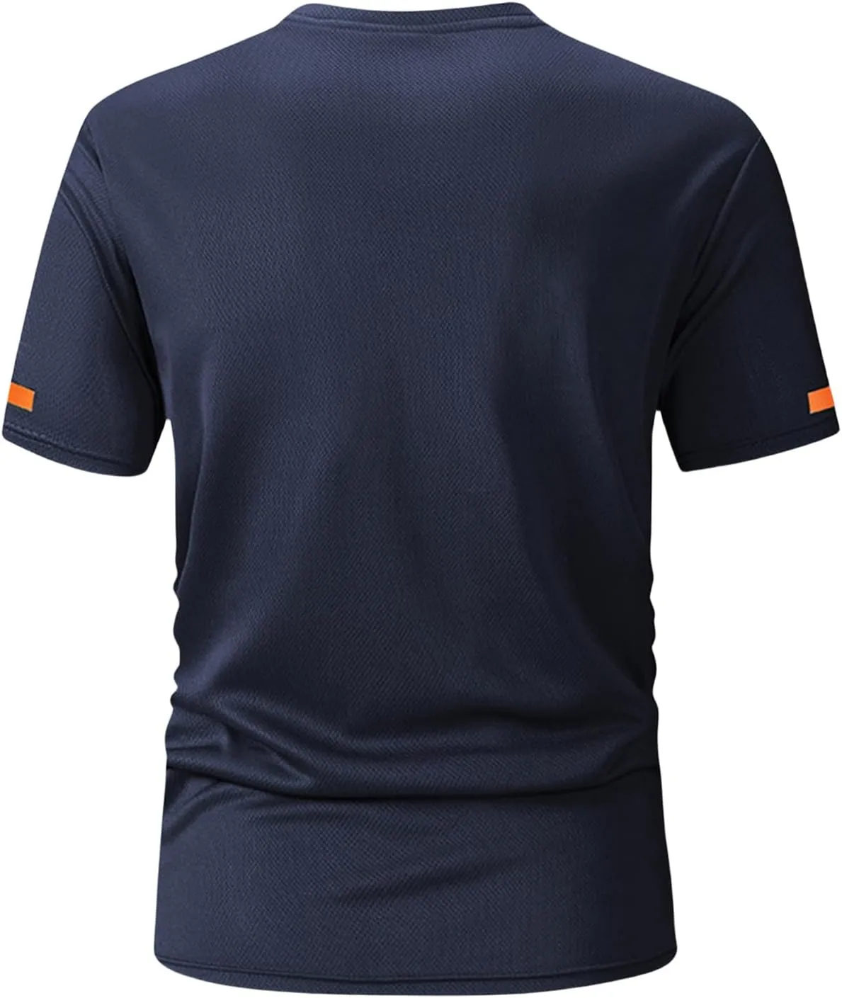 Men's Athletic T Shirts Crewneck Short Sleeve Stretch Tees Gym Workout Basic Tees Regular Fit Fitness Pullover Tops