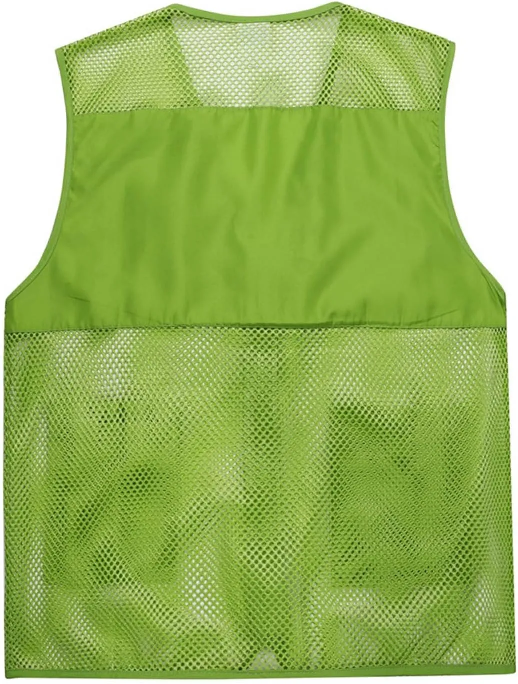 Mens Breathable Mesh Vest Jacket Summer Casual Lightweight Cycling Travel Zip Up Vests Outdoor Fishing Work Waistcoat