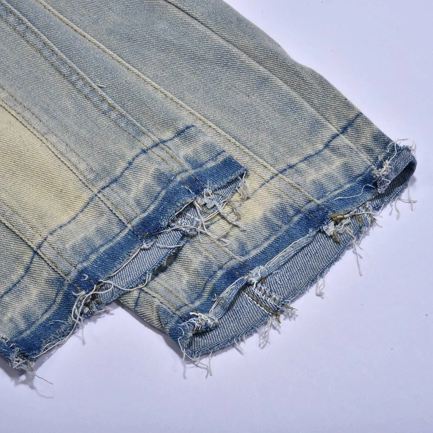 Mens Jeans Comfort Stretch Denim Straight Leg Relaxed Fit Jeans for Men Fit Cotton Jean Jean Pants for Men Mens