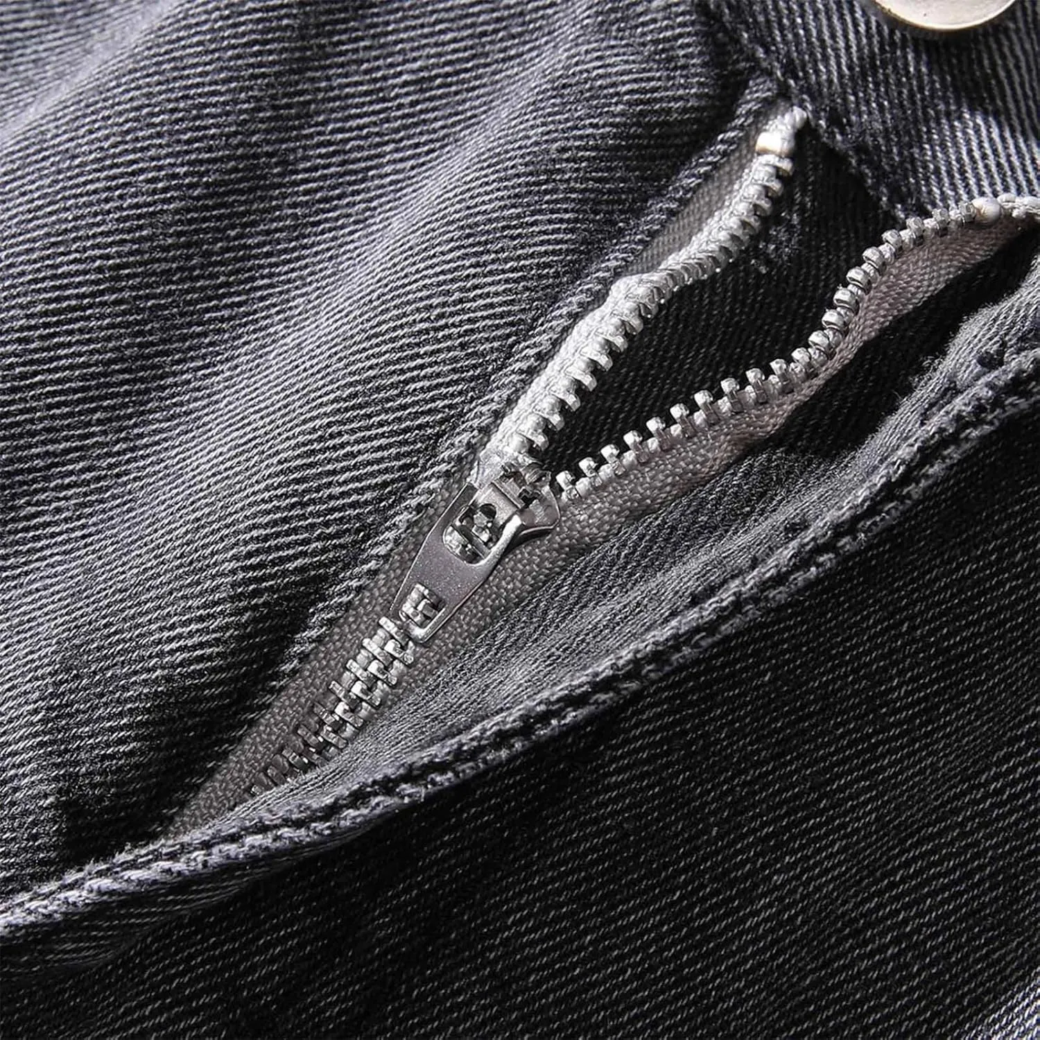 Mens Jeans Relaxed Fit Flex Jeans Washed Retro Straight Leg Pants Loose Fit Denim Trousers for Casual Work Travel Daily