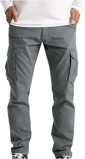 Mens Joggers Comfort Fit Joggers Sweat Pants Summer Sport Cargo Combat Pant Soft Jogging