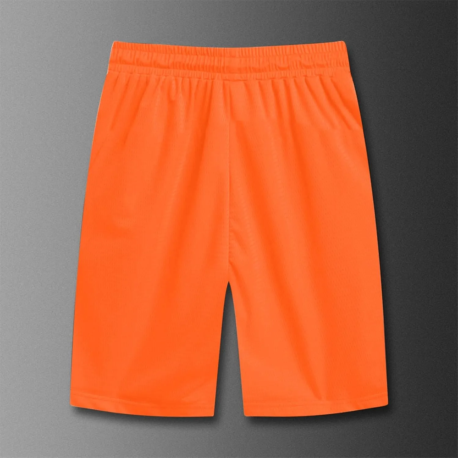 Men's Thin Ice Silk Quick Dry Shorts Casual Drawstring Elastic Waist Stretch Yoga Running Short Pants with Pockets