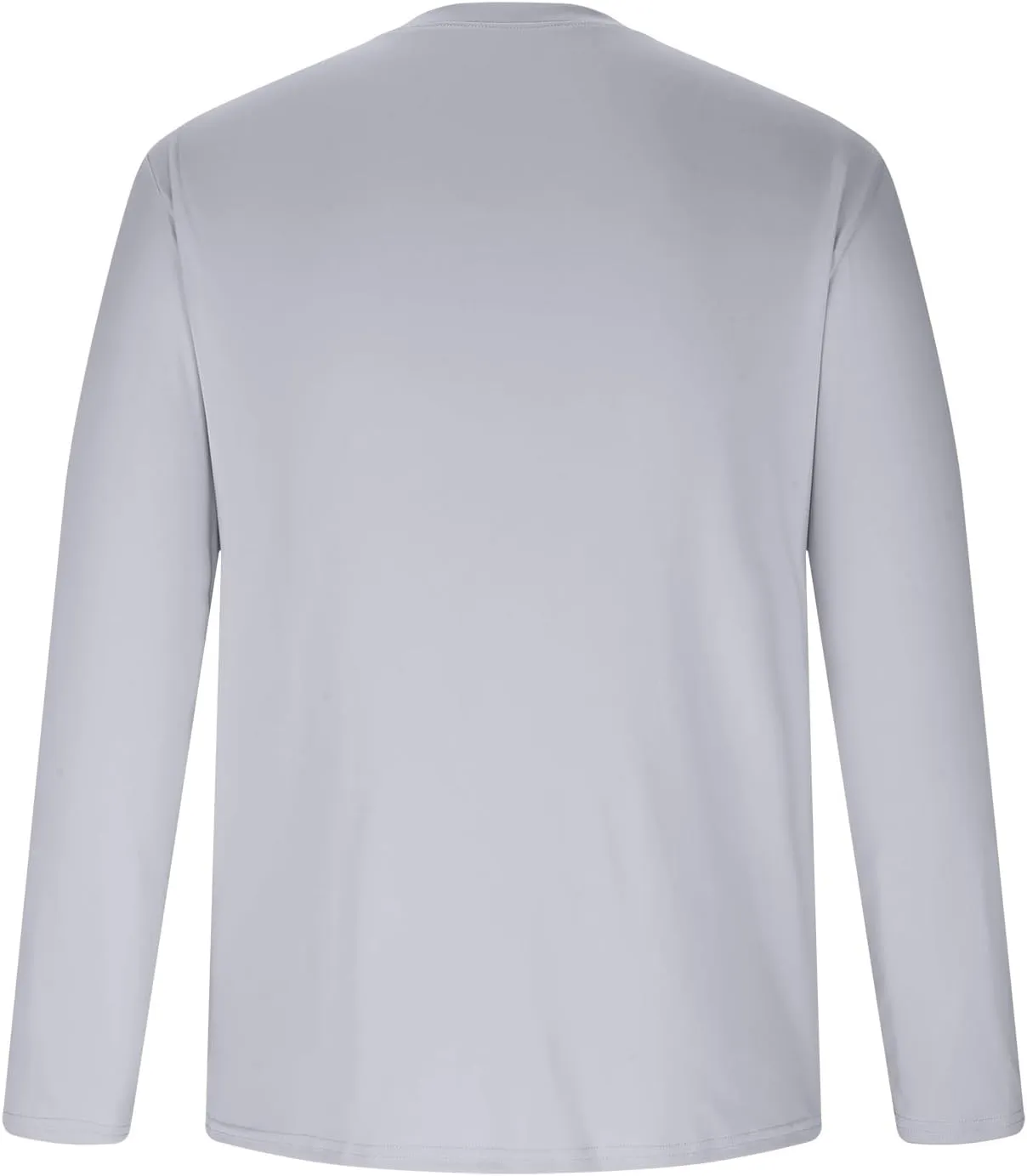 Mens UPF 50  UV Sun Protection Shirts Outdoor Long Sleeve SPF Rash Guard T-Shirt Cool Quick Dry Athletic Workout Tops