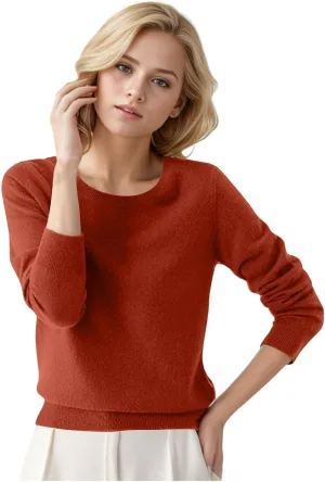 Merino Wool T Shirts for Women Soft Wool Base Layer Shirt Tops Crewneck Long Sleeve Travel Hiking Sweater