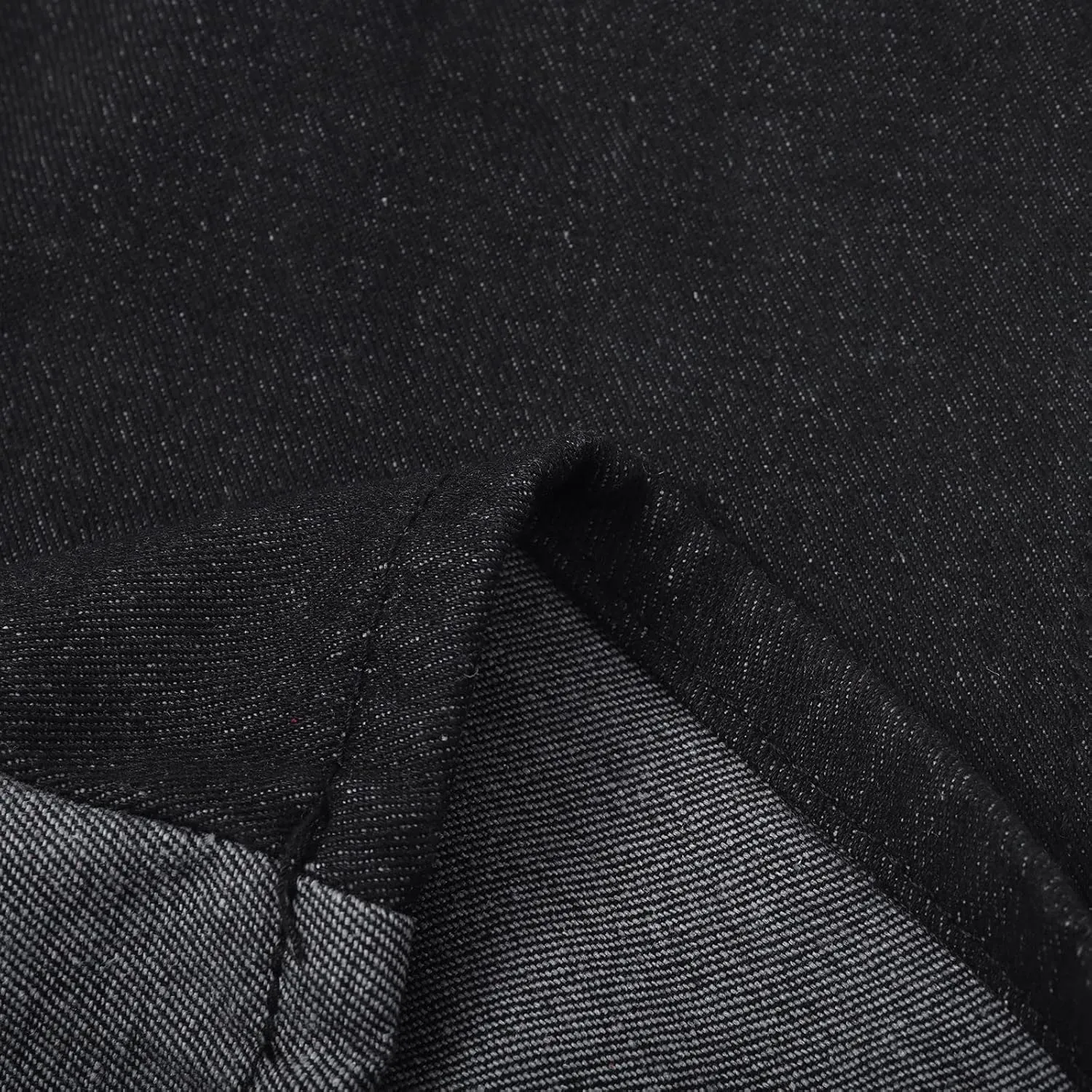 MIDOO Jeans for Men Ripped Design Comfort Flex Waist Embroidered Denim Pants Stretch Comfy Work Jeans Tapered Leg Trousers