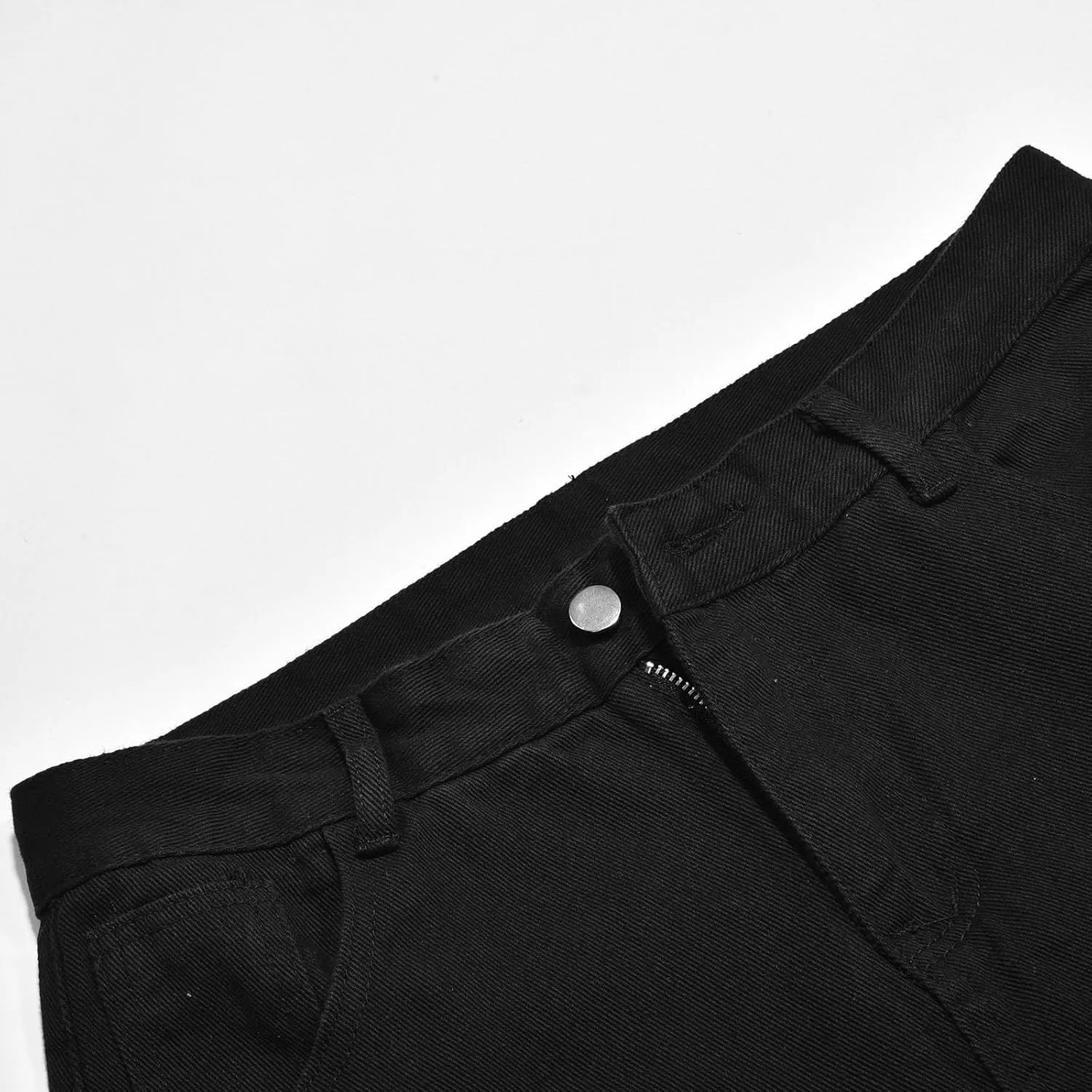 MIDOO Jeans for Men Ripped Design Comfort Flex Waist Embroidered Denim Pants Stretch Comfy Work Jeans Tapered Leg Trousers
