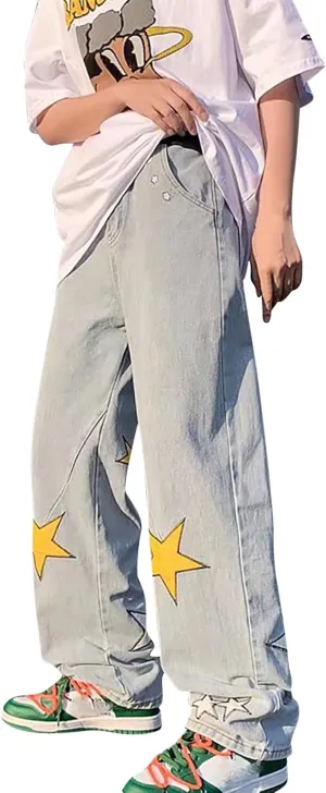 MIDOO Jeans for Men Ripped Design Comfort Flex Waist Embroidered Denim Pants Stretch Comfy Work Jeans Tapered Leg Trousers