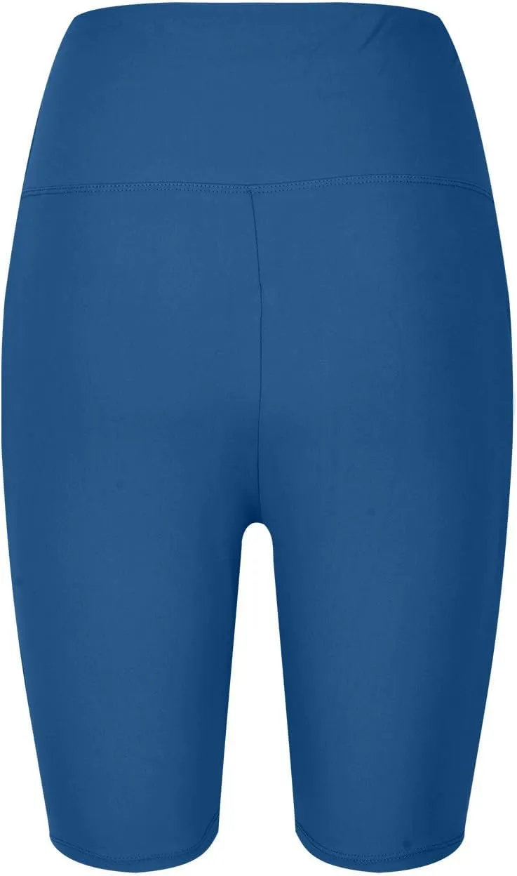 Plus Size Shorts for Women Stretch High Waist Workout Biker Short Leggings with Pocket Summer Fashion Fitness Shorts