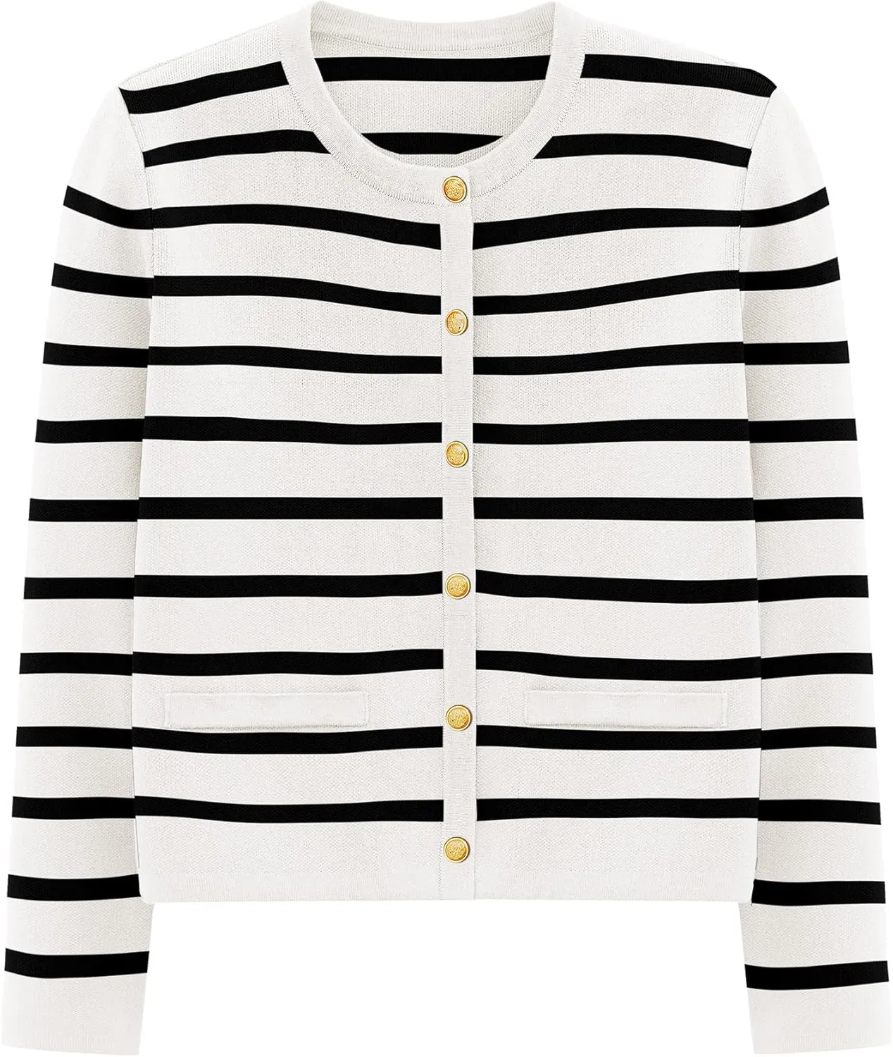 PRETTYGARDEN Women's Winter Cardigan Sweaters Button Down Open Front Long Sleeve Knit Cardigans Shirt Trendy Outerwear