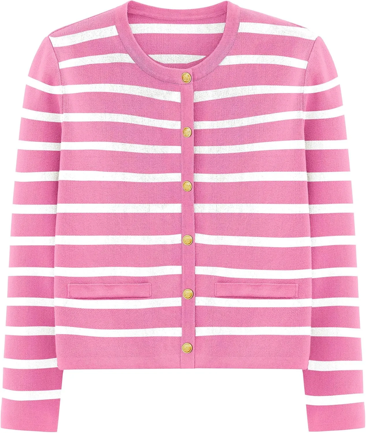 PRETTYGARDEN Women's Winter Cardigan Sweaters Button Down Open Front Long Sleeve Knit Cardigans Shirt Trendy Outerwear