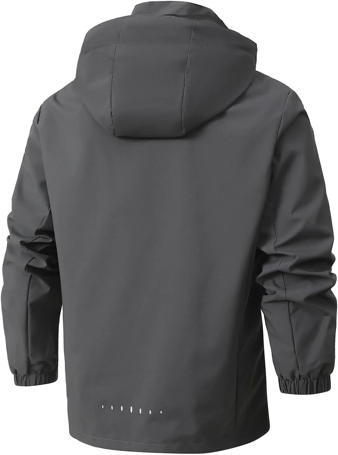 Rain Jacket Men Lightweight Jacket Hooded Mountain Softshell Windbreaker Windproof Waterproof Hiking Casual Raincoat
