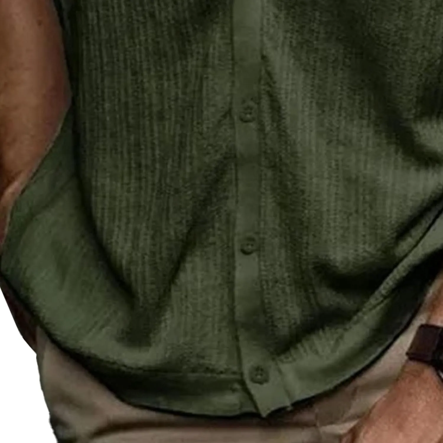 Short Sleeve Button Down Shirts for Men Summer Casual Cotton Linen Shirts Lightweight Breathable Beach Tops