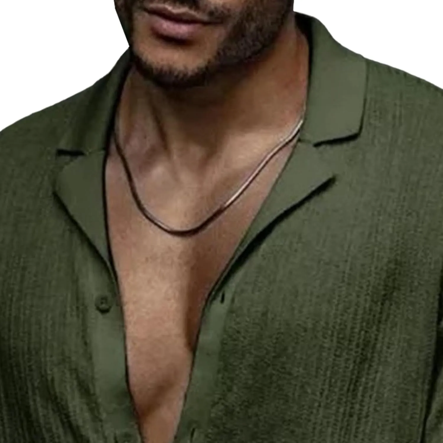 Short Sleeve Button Down Shirts for Men Summer Casual Cotton Linen Shirts Lightweight Breathable Beach Tops