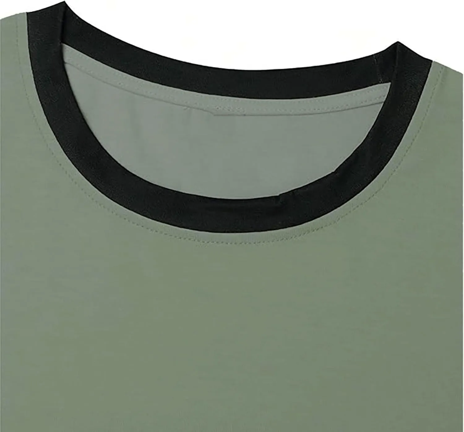 Striped Shirts for Men Short Sleeve Crewneck Neck T-Shirts with Pocket Classic Basic Tees Fashion Summer Shirt Tops
