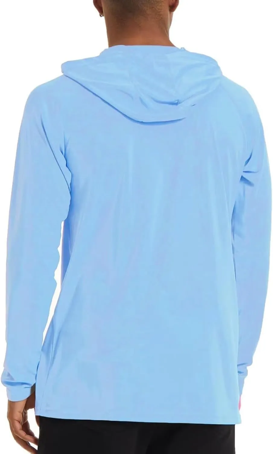 Sun Shirts for Men Hoodie Casual UPF 50  Uv Protection Fishing Shirt Lightweight Quick Dry Long Sleeve Athletic Shirt