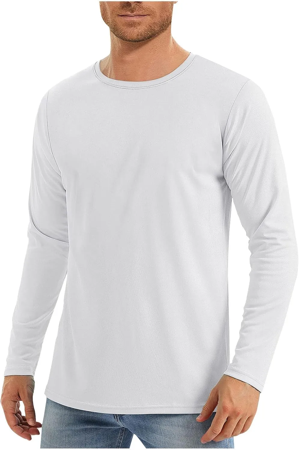 Sun Shirts for Men Hoodie UV Protection Breathable Long Sleeve Shirts Lightweight Quick Dry SPF Hiking Fishing Shirts