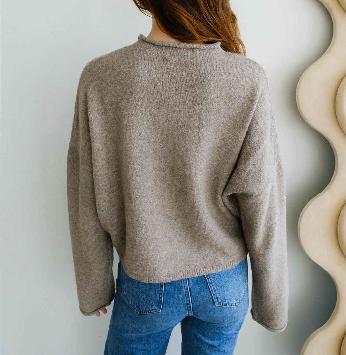 Women Lightweight Cardigan Sweater Button Down Long Sleeve Crewneck Crop Knit Cardigans Casual Basic Knitwear