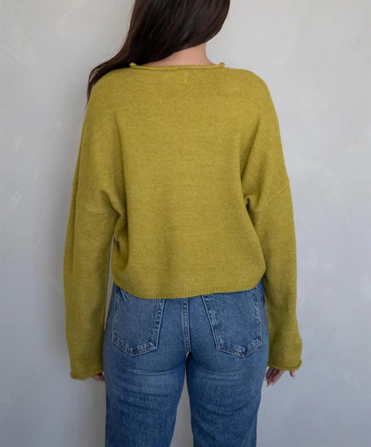 Women Lightweight Cardigan Sweater Button Down Long Sleeve Crewneck Crop Knit Cardigans Casual Basic Knitwear