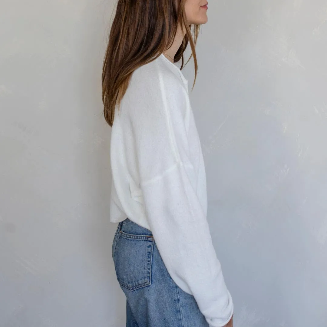 Women Lightweight Cardigan Sweater Button Down Long Sleeve Crewneck Crop Knit Cardigans Casual Basic Knitwear