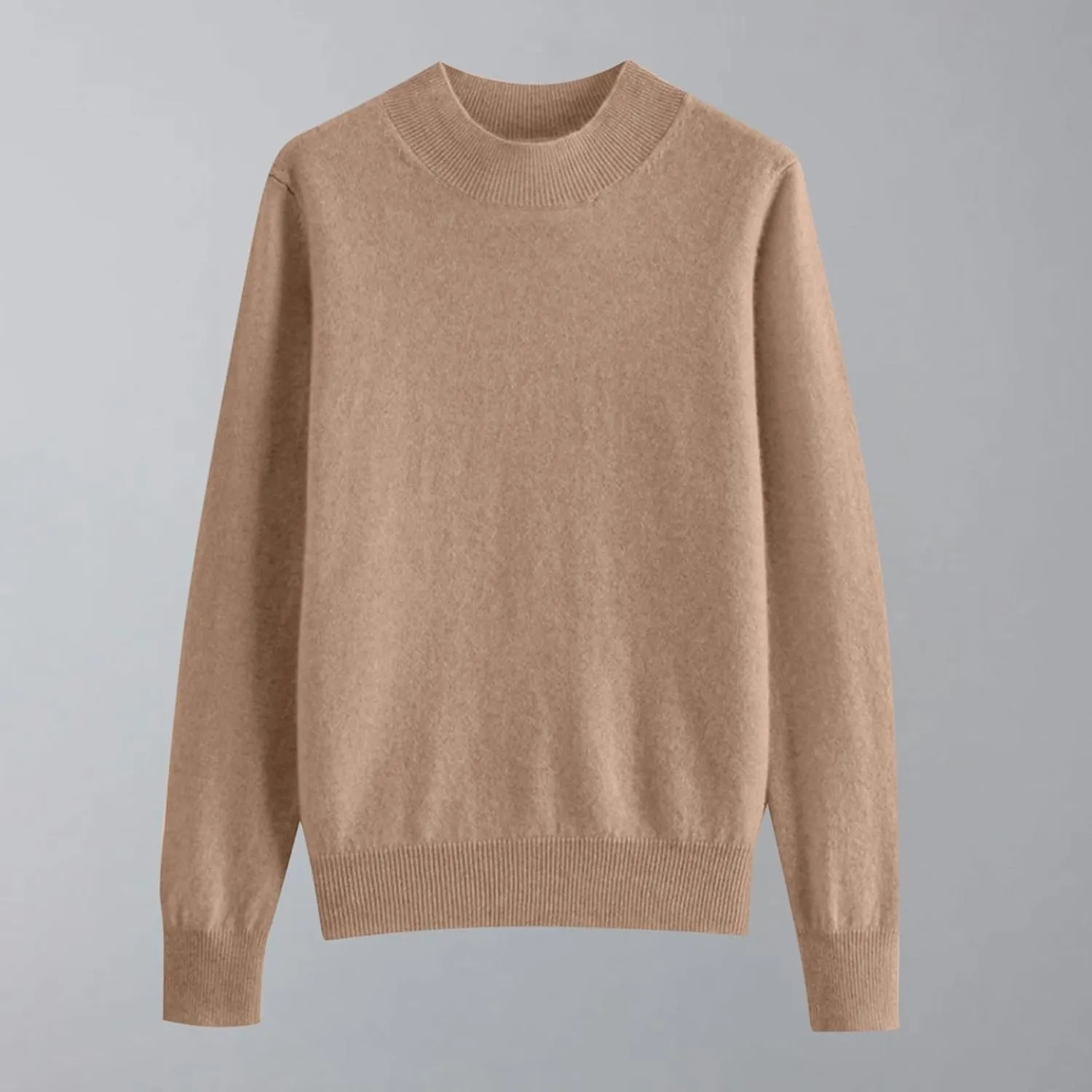 Womens Cable Knit Sweater Cashmere Long Sleeve Spring Sweaters Crewneck Casual Loose Pullover Tops Outfit