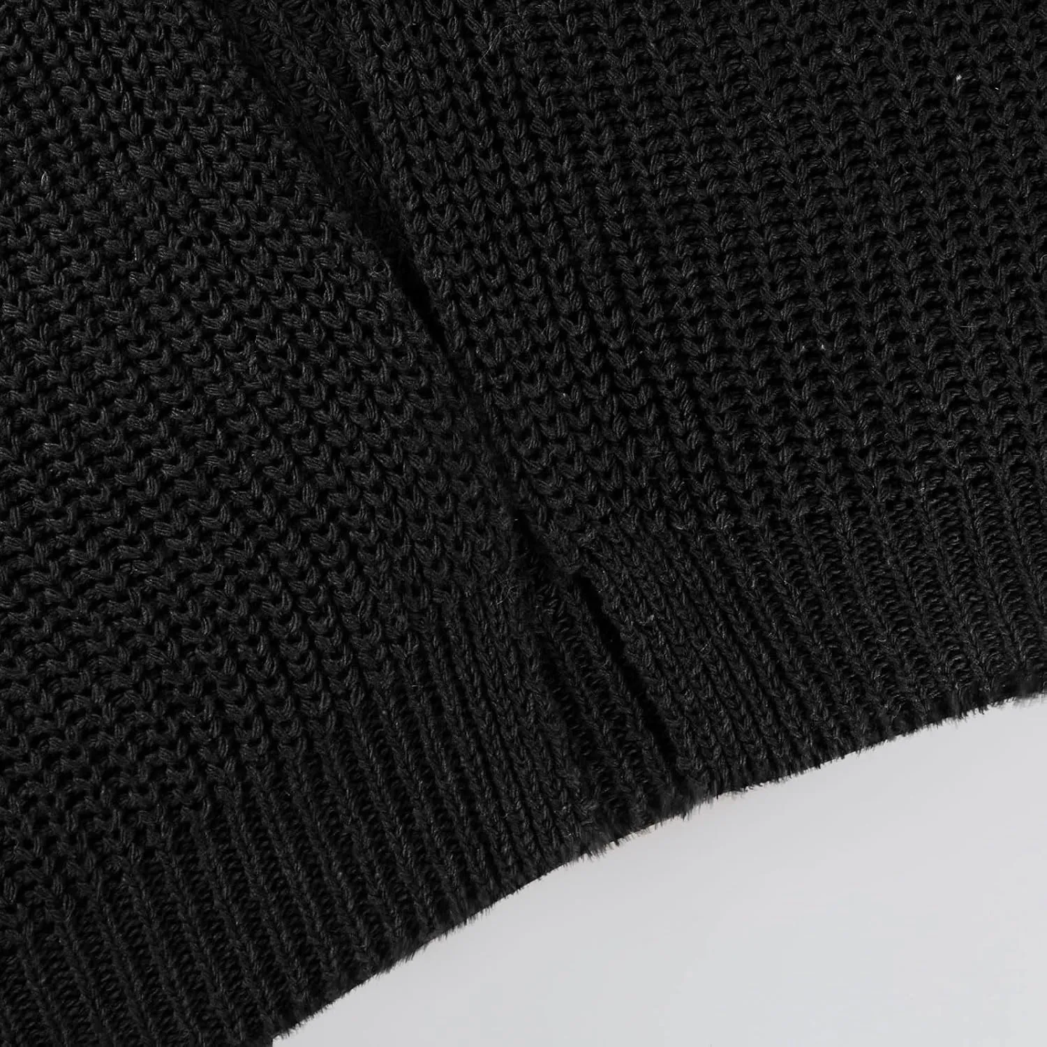 Women's Chunky Cardigan Sweaters 2024 Fall Cable Knit Open Front Sweater Lantern Sleeve Oversized Cardigan Outwear