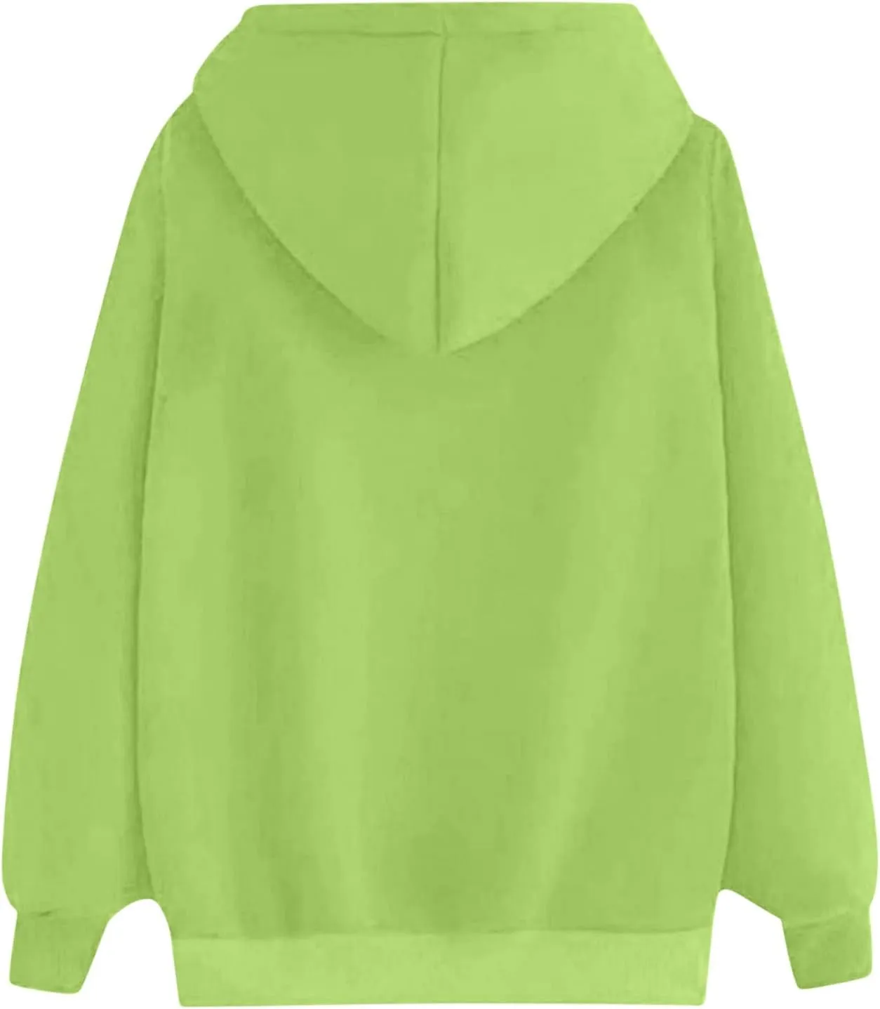 Women's Hooded Sweatshirts Long Sleeve Love Heart Graphic Print Pullover Cute Fleece Hoodies with Pocket