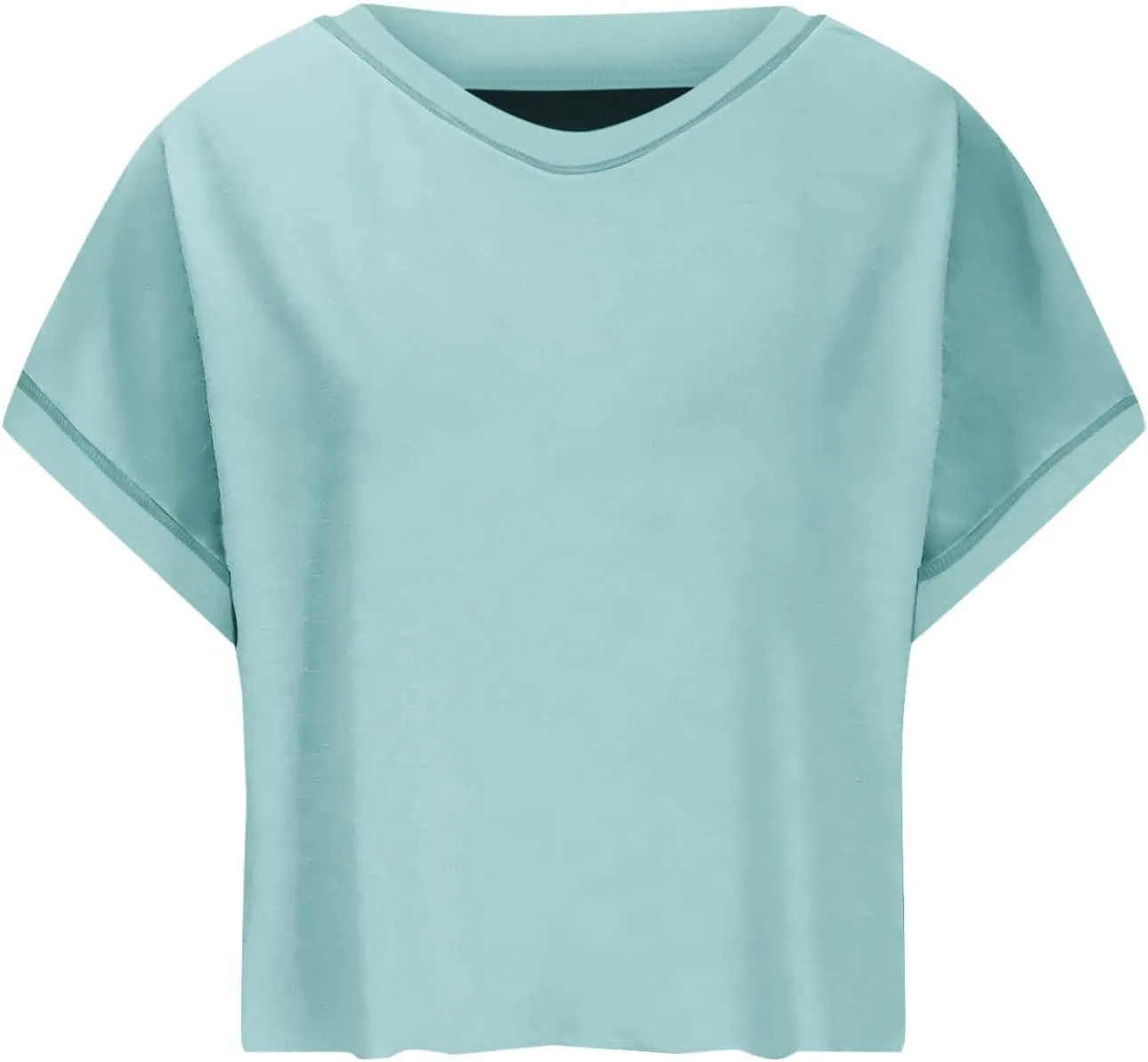 Womens Open Back Workout Tops Backless Short Sleeve Casual Loose Gym Running Athletic Yoga Shirts Plus Size Crop Tees
