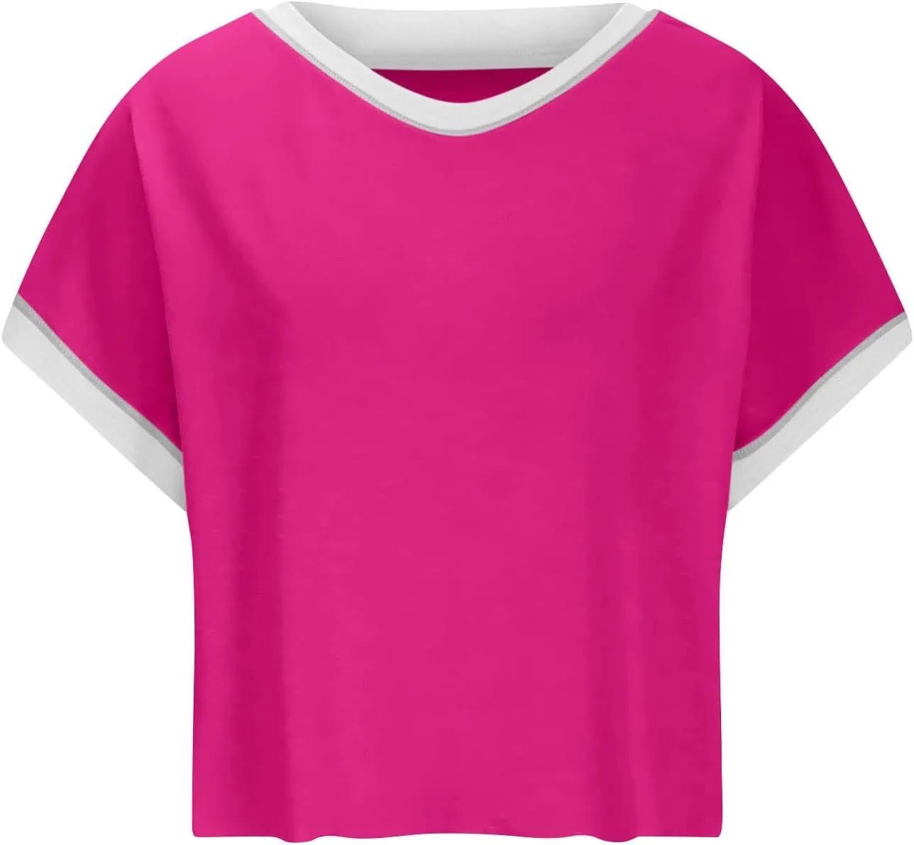 Womens Open Back Workout Tops Backless Short Sleeve Casual Loose Gym Running Athletic Yoga Shirts Plus Size Crop Tees