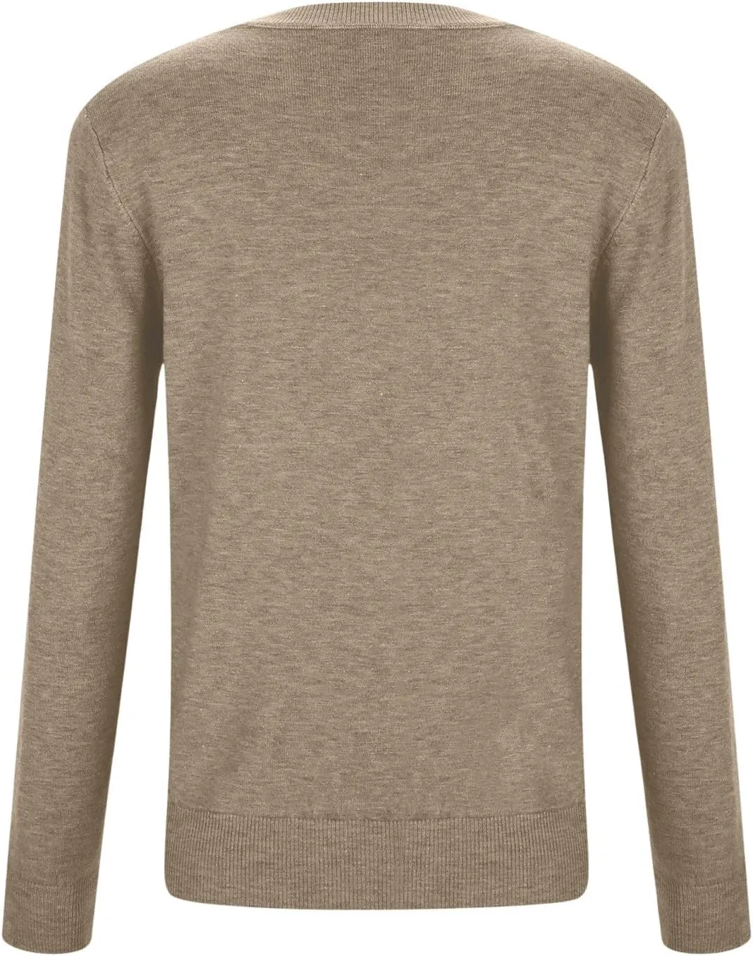 Womens Sweaters Cashmere Sweater Long Sleeve Soft Crew Neck Lightweight Knitted Pullover Comfy Knitted Jumpers